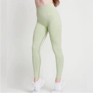 Oner Active Classic Light Green Seamless Leggings Small